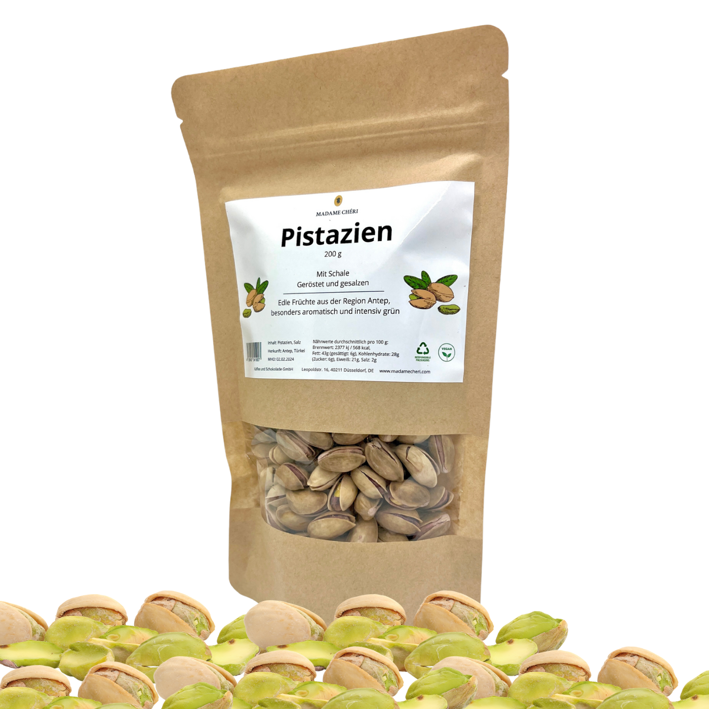 Pistazien geröstet & gesalzen (200g)