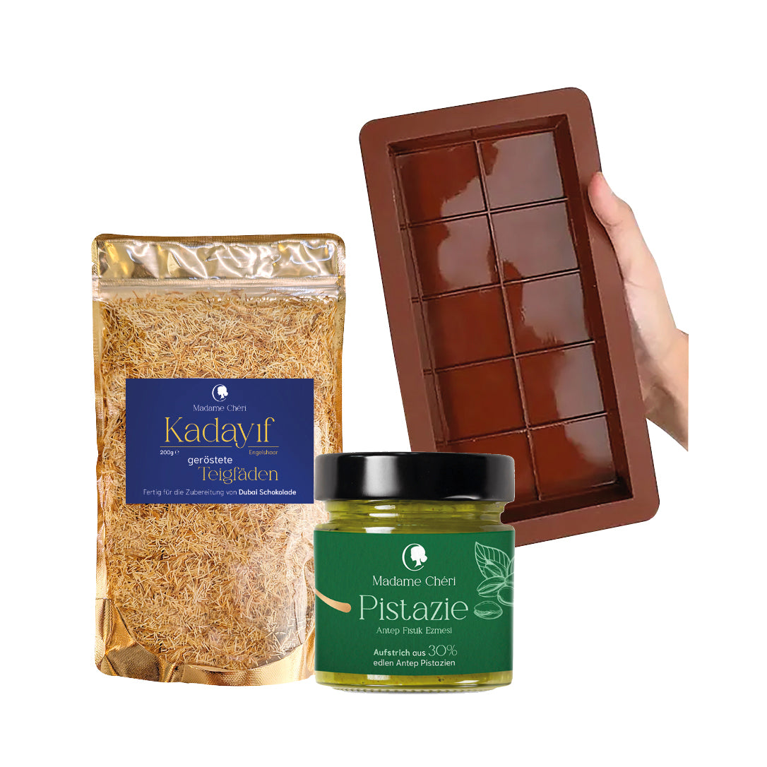 Dubai Style Schokoladen-Set – Für deine süße DIY-Kreation