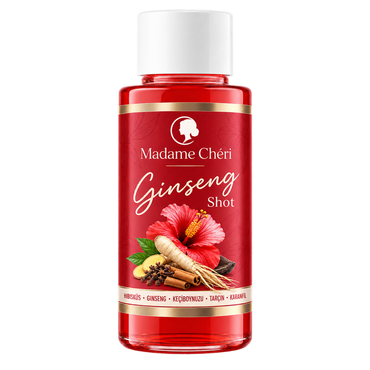 Ginseng Shot Display mit 10 Shots á 50ml – Fokus für deinen Tag