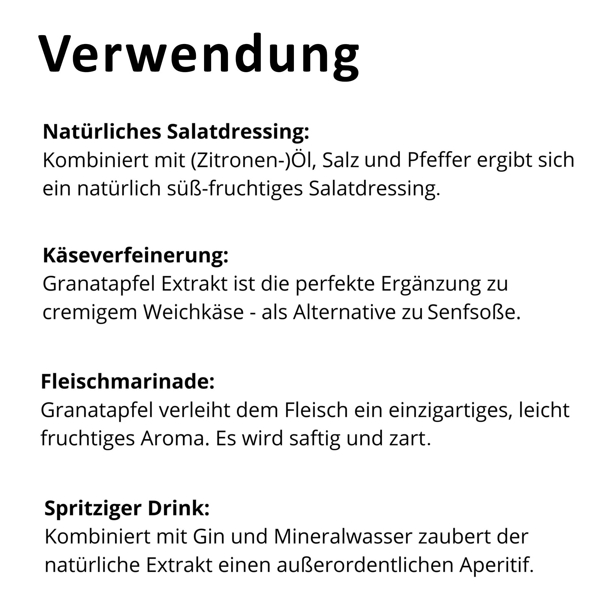 Granatapfel 100% Extrakt (250ml)