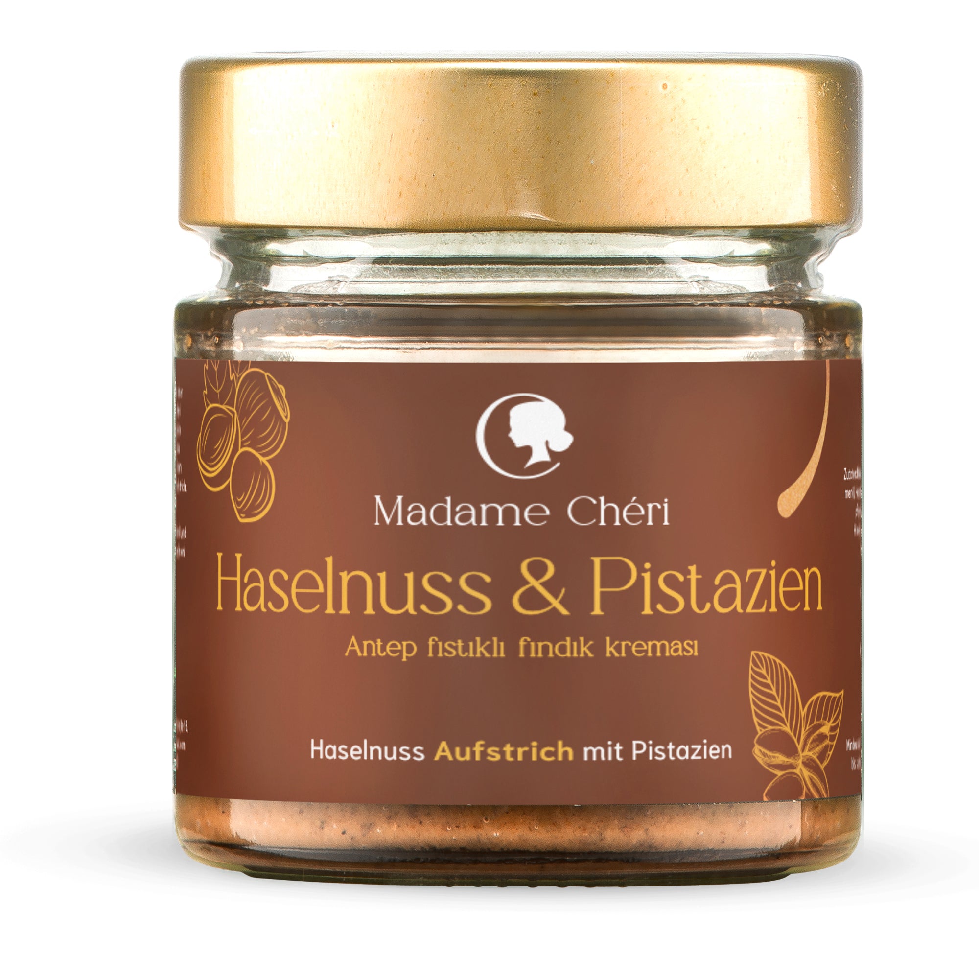 Geschenkbox klein - Nusstraum: 3 Aufstriche – Cashew, Haselnuss&Pistazie und geröstete Mandeln
