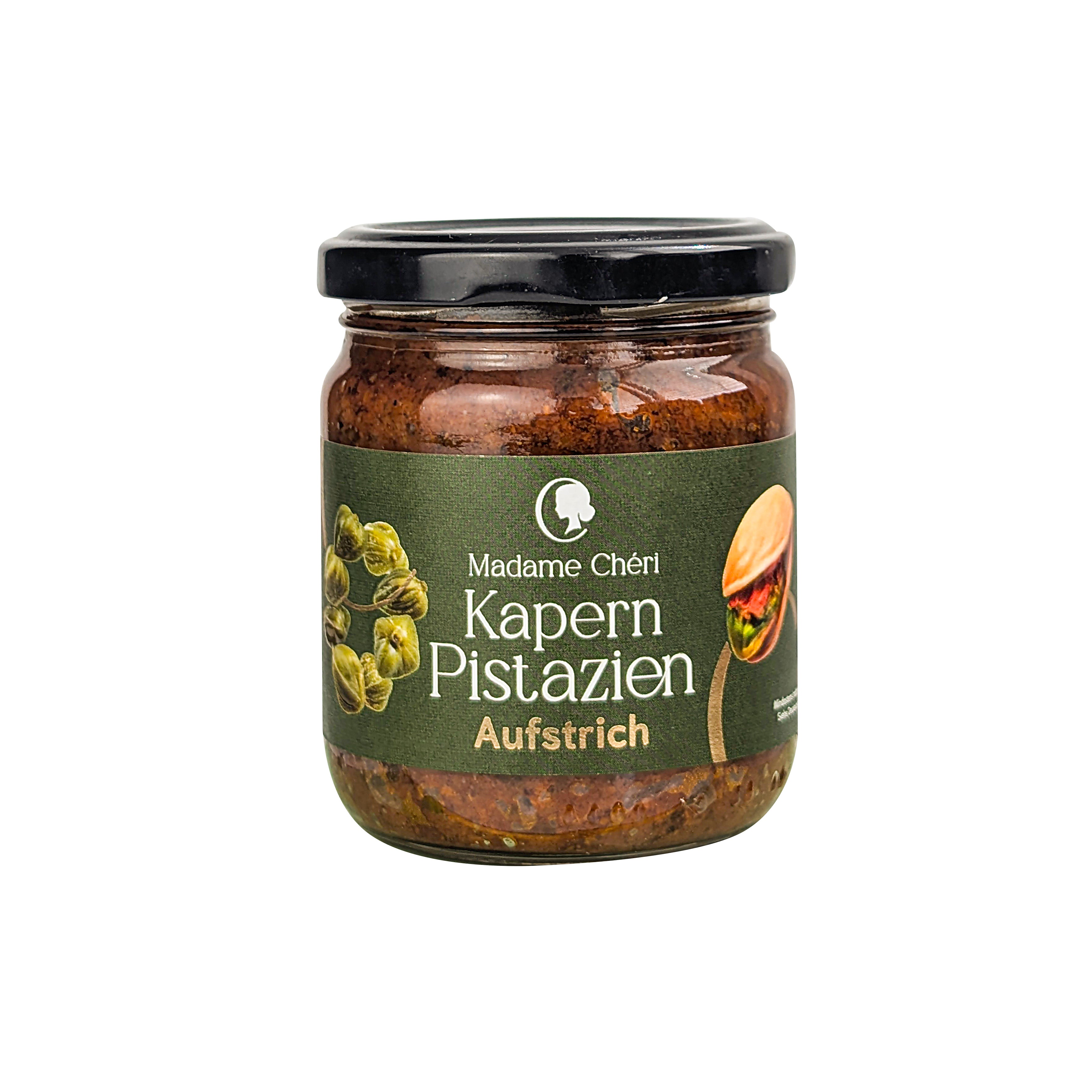 Aufstrich - Kapern & Pistazien (200g) – Madame Chéri Aufstrich - Kapern & Pistazien (200g) – Madame Chéri