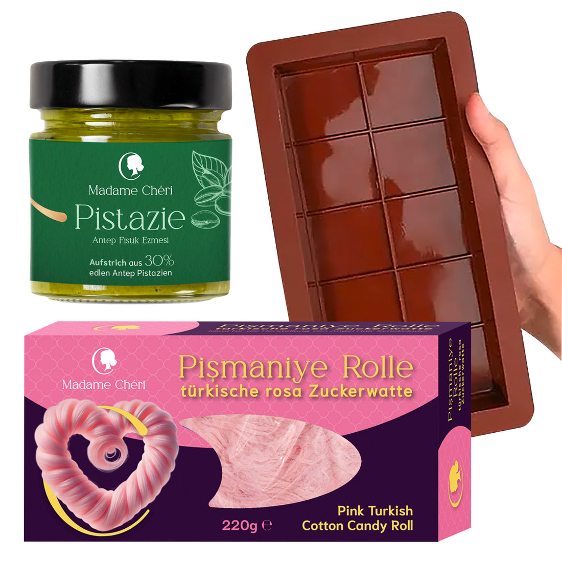 Angel Hair Schokoladen-Set – Für deine süße DIY-Kreation