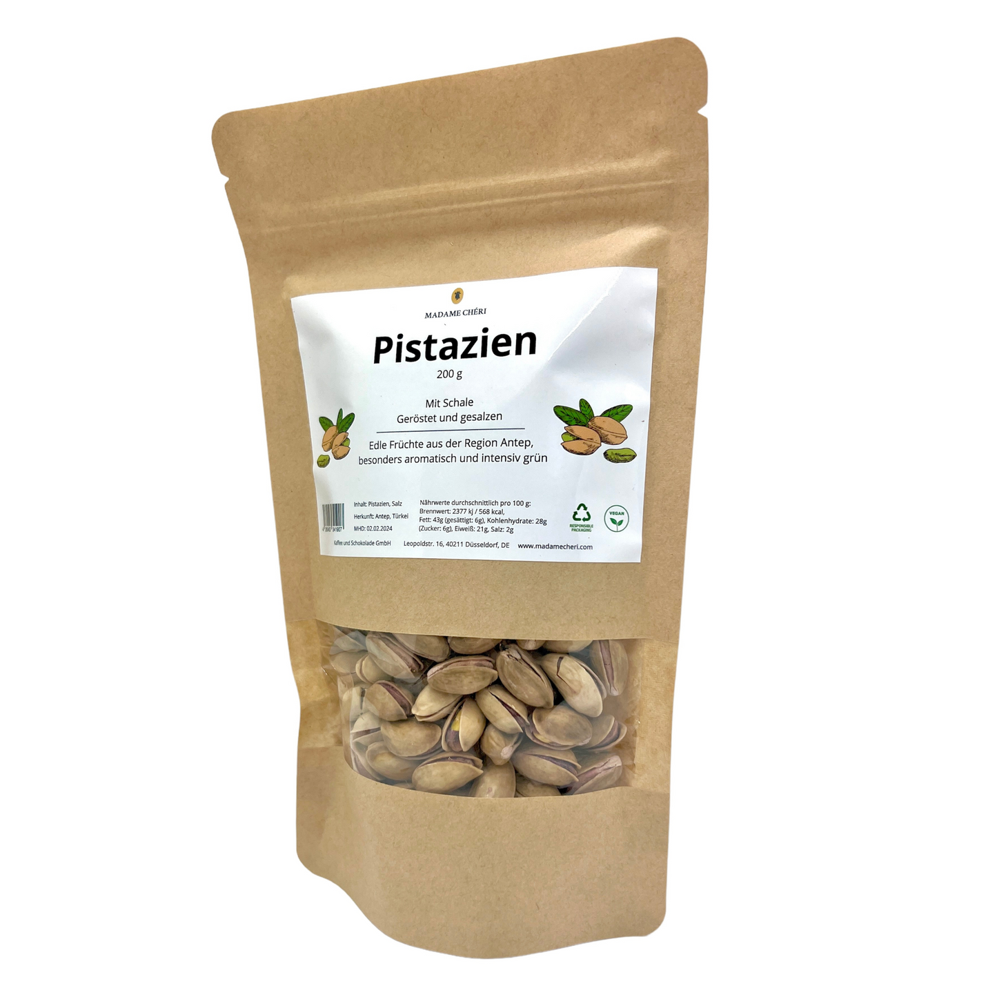 Pistazien geröstet & gesalzen (200g)