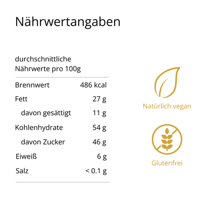 Zartbitter Schokolade mit Mandel &amp; Quitten (90g)