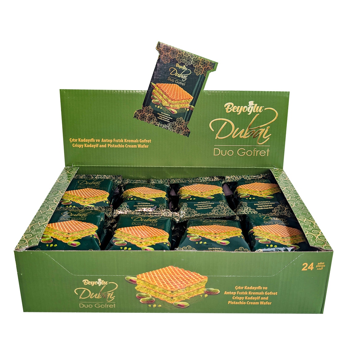 Dubai-Doppel-Waffel Packung 24x36g