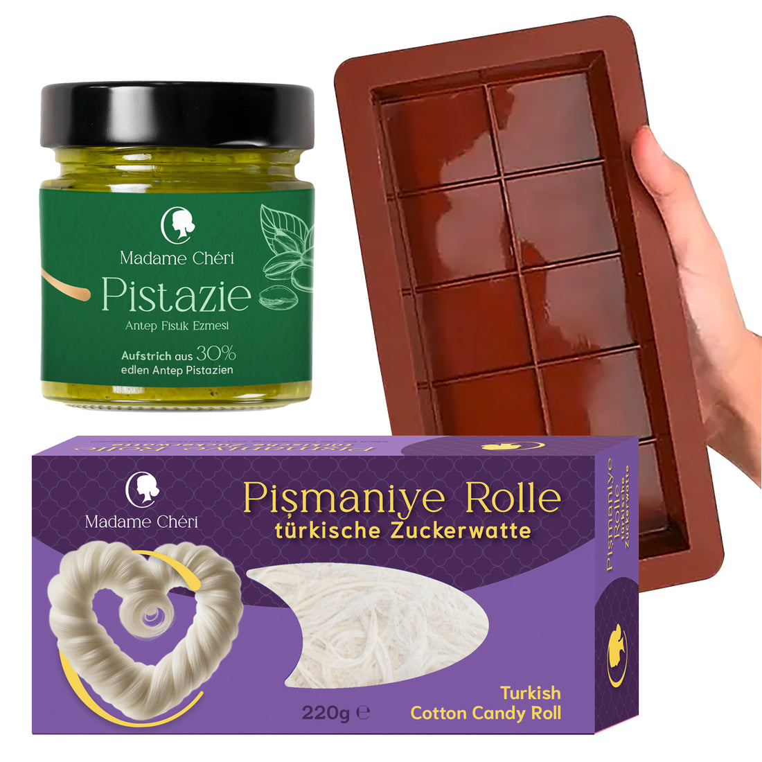 Angel Hair Schokoladen-Set – Für deine süße DIY-Kreation