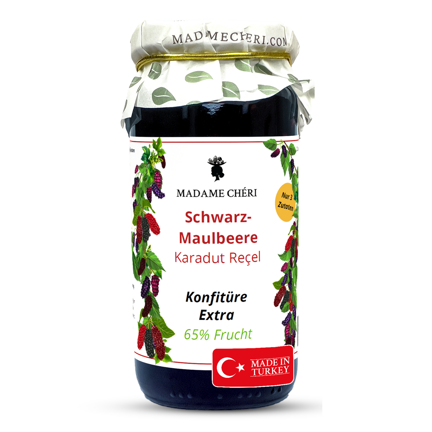 Schwarzmaulbeer-Konfitüre Extra (290 g)